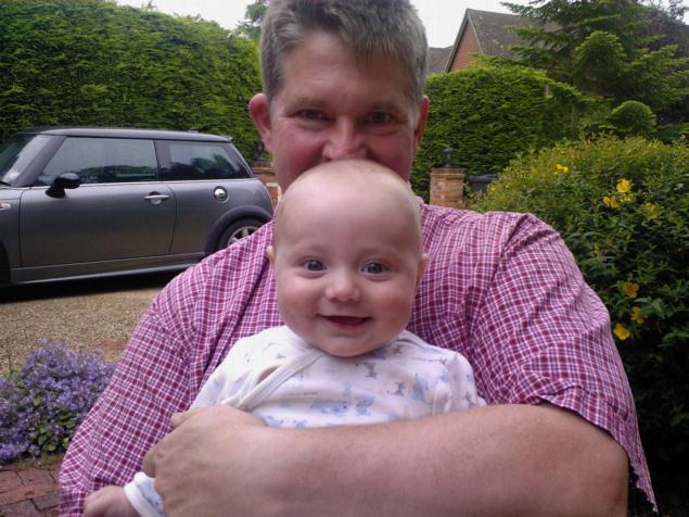 with dad